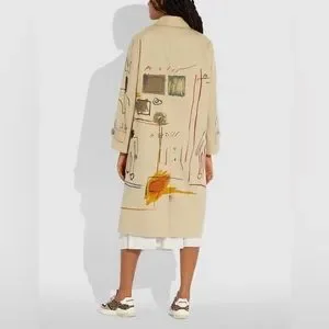 Coach Jackets Coats Nwot Coach X Jeanmichel Basquiat Trench
